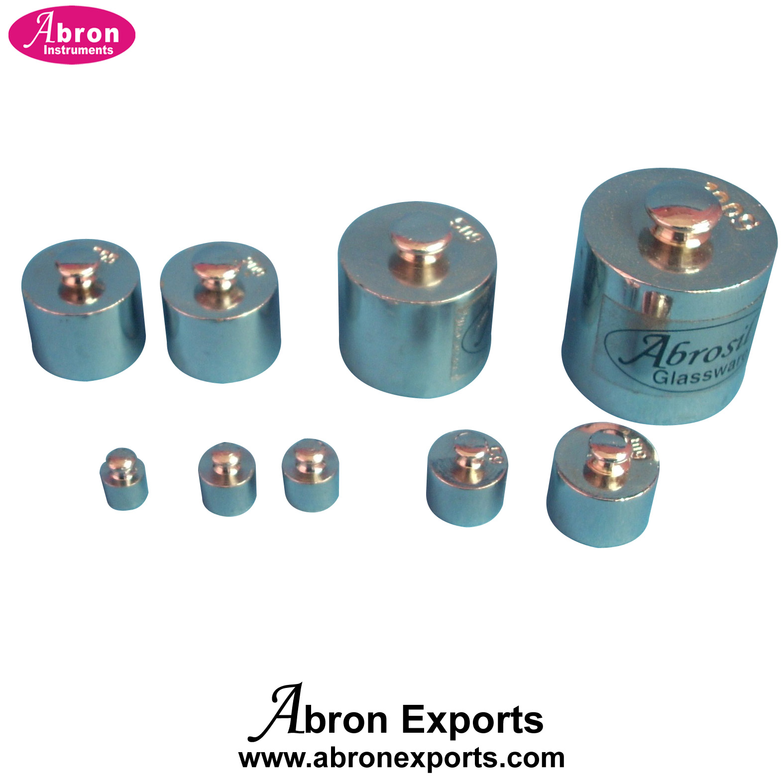 Weight Set Loose 1g, 2g, 2g, 5g, 10g, 20g 2g 50g 100gm Set  5 Sets Abron AP-652LK 
